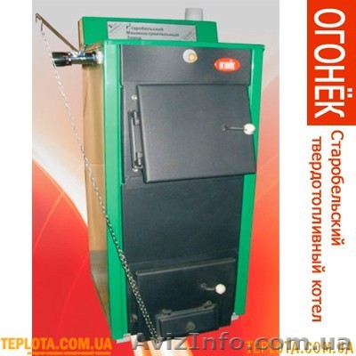 Старобельский твердотопливный котел КОТВ-18 стальной - <ro>Изображение</ro><ru>Изображение</ru> #1, <ru>Объявление</ru> #454904