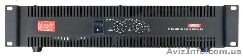 Усилитель мощности звука ERA 650м - <ro>Изображение</ro><ru>Изображение</ru> #1, <ru>Объявление</ru> #784620