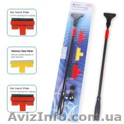 Скребок проф. Делюкс DS-36 телескопический (60-90см) - <ro>Изображение</ro><ru>Изображение</ru> #1, <ru>Объявление</ru> #1337623