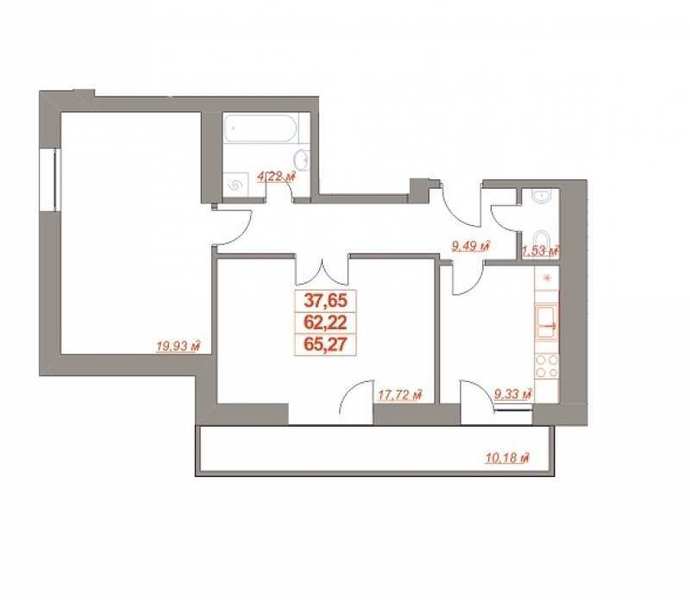 Квартири від забудовника ЖК «Ювілейний» (Івано-Франківськ) - <ro>Изображение</ro><ru>Изображение</ru> #1, <ru>Объявление</ru> #1647481