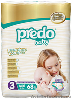 Детские подгузники PREDO Baby. Не дорого Опт и розница - <ro>Изображение</ro><ru>Изображение</ru> #4, <ru>Объявление</ru> #1466335