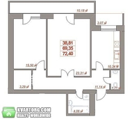 Квартири в Івано Франківську від забудовника ЖК-Ювілейний - <ro>Изображение</ro><ru>Изображение</ru> #5, <ru>Объявление</ru> #1645552