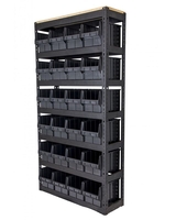 Стелажі для метизів Івано-Франківськ  металеві складські стелажі з ящиками - <ro>Изображение</ro><ru>Изображение</ru> #3, <ru>Объявление</ru> #1705453