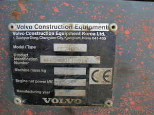 Подаю гус.екскаватор Volvo EC240 - <ro>Изображение</ro><ru>Изображение</ru> #3, <ru>Объявление</ru> #265342