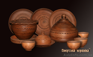 Набір гончарного посуду до Масляни