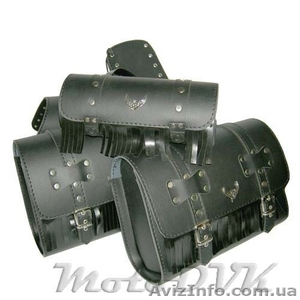 Кофры на мотоцикл боковые две и труба