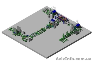 Автоматическая линия для производства деревянных поддонов LPP 1500