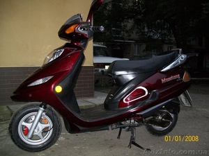 Украден скутер MUSSTANG 125cc вишневого цвета - <ro>Изображение</ro><ru>Изображение</ru> #1, <ru>Объявление</ru> #1346434