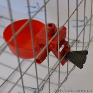 Микрочашечная поилка для птиц кур, перепелов, бройлеров + штуцер . - <ro>Изображение</ro><ru>Изображение</ru> #1, <ru>Объявление</ru> #1458836