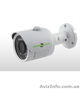 Комплект Видеонаблюдения ІР 1.4 Мп Green Vision - <ro>Изображение</ro><ru>Изображение</ru> #2, <ru>Объявление</ru> #1584204