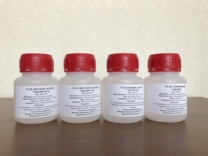 Гели для золочения,  серебрения