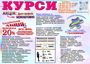 Курси кухар,  електрик,  зварник,  слюсар,  перукар #1753728