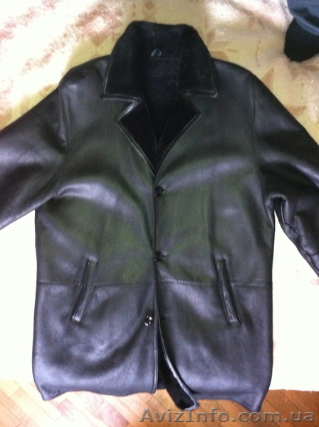 Мужская дубленка на крупного мужчину В отличном состоянии  - <ro>Изображение</ro><ru>Изображение</ru> #3, <ru>Объявление</ru> #523477