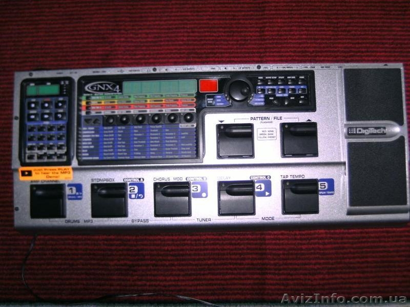  гiтарний процесор DigiTech Gnx 4. - <ro>Изображение</ro><ru>Изображение</ru> #1, <ru>Объявление</ru> #718984