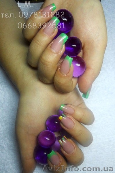 Нарощення нігтів. - <ro>Изображение</ro><ru>Изображение</ru> #6, <ru>Объявление</ru> #967256