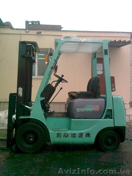 Японский дизельный погрузчик Mitsubishi FD15-F16B на 1.5 тонны - <ro>Изображение</ro><ru>Изображение</ru> #1, <ru>Объявление</ru> #1061601