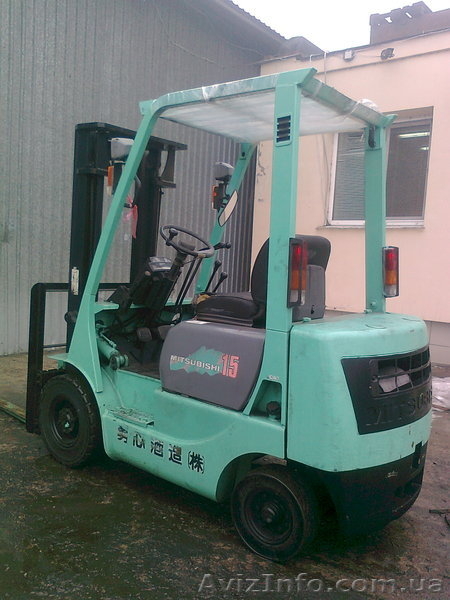 Японский дизельный погрузчик Mitsubishi FD15-F16B на 1.5 тонны - <ro>Изображение</ro><ru>Изображение</ru> #3, <ru>Объявление</ru> #1061601