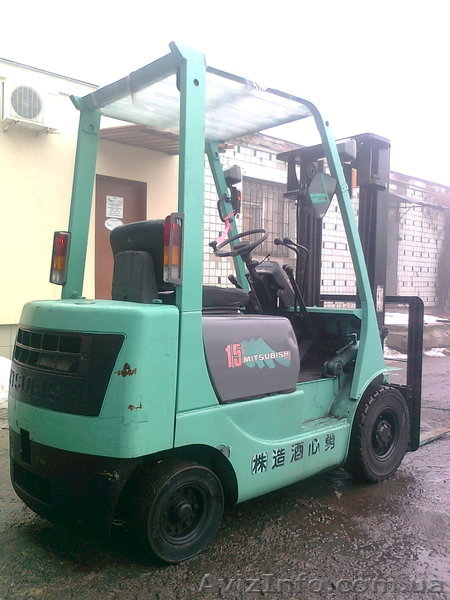 Японский дизельный погрузчик Mitsubishi FD15-F16B на 1.5 тонны - <ro>Изображение</ro><ru>Изображение</ru> #4, <ru>Объявление</ru> #1061601