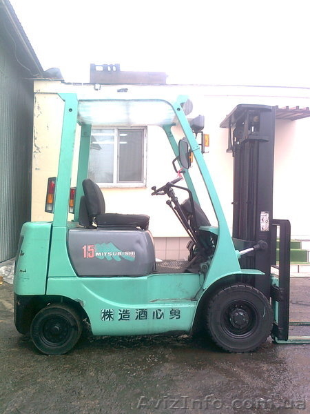 Японский дизельный погрузчик Mitsubishi FD15-F16B на 1.5 тонны - <ro>Изображение</ro><ru>Изображение</ru> #6, <ru>Объявление</ru> #1061601