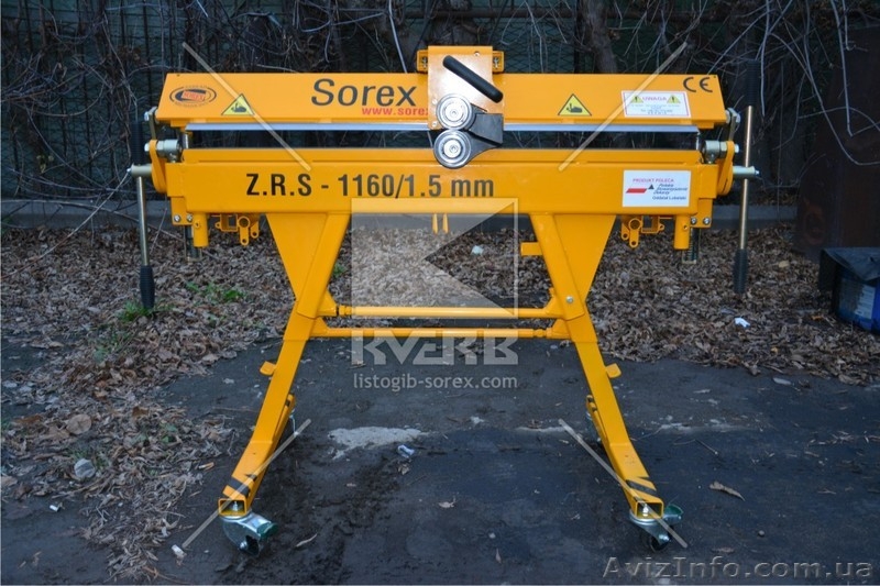 Гибочный станок для тонколистового металла Sorex ZRS 1160 - <ro>Изображение</ro><ru>Изображение</ru> #1, <ru>Объявление</ru> #1340957