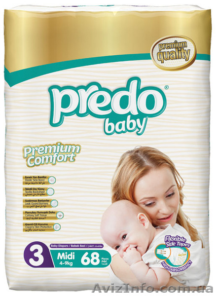 Детские подгузники PREDO Baby. Не дорого Опт и розница - <ro>Изображение</ro><ru>Изображение</ru> #4, <ru>Объявление</ru> #1466335