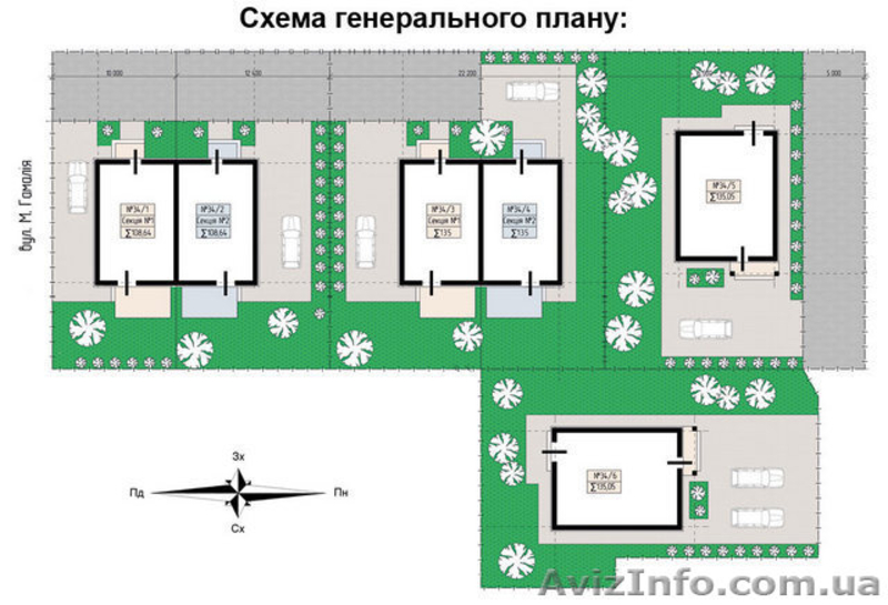 Новый дом - Дуплекс 107м2 в Буче от застройщика, рассрочка - <ro>Изображение</ro><ru>Изображение</ru> #6, <ru>Объявление</ru> #1607086