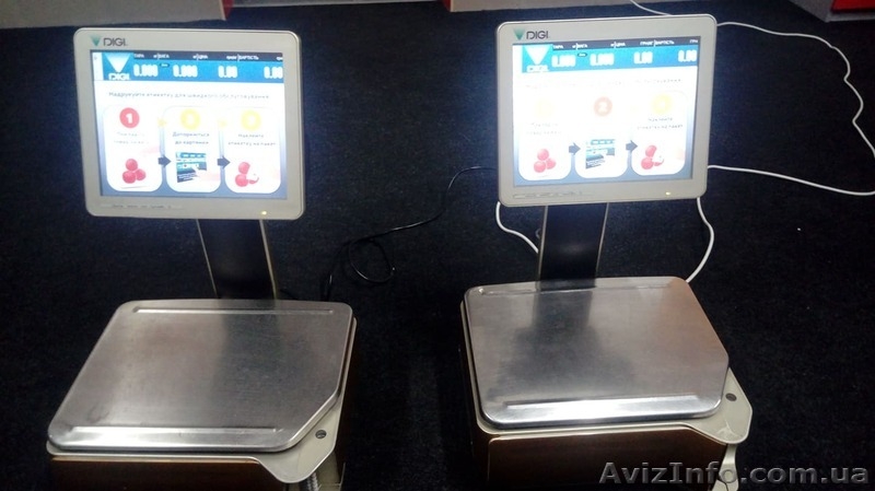 Весы с печатью этикеток DiGi SM, торговые весы для магазинов самообслуживания - <ro>Изображение</ro><ru>Изображение</ru> #3, <ru>Объявление</ru> #1634832