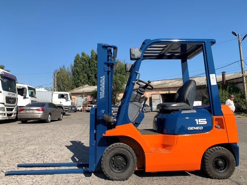 Вилочний автонавантажувач Toyota 7fg15, напрацювання 1458 м/год - <ro>Изображение</ro><ru>Изображение</ru> #2, <ru>Объявление</ru> #1727687