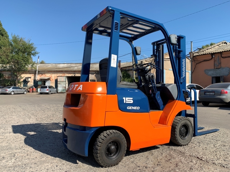 Вилочний автонавантажувач Toyota 7fg15, напрацювання 1458 м/год - <ro>Изображение</ro><ru>Изображение</ru> #4, <ru>Объявление</ru> #1727687