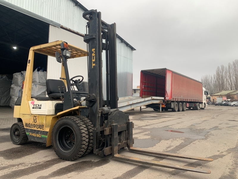 навантажувач TCM з ротатором (система перевороту вил на 360 градусів) - <ro>Изображение</ro><ru>Изображение</ru> #5, <ru>Объявление</ru> #1747151