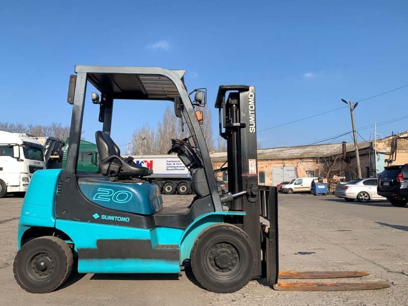 Вилковий дизельний автонавантажувач Sumitomo (Mazda) з бічним зміщенням - <ro>Изображение</ro><ru>Изображение</ru> #6, <ru>Объявление</ru> #1749037